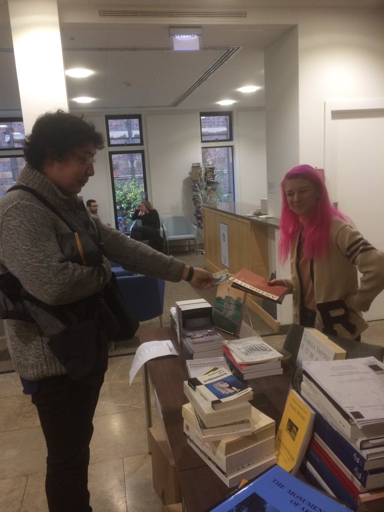 The booksale is only on for 2 more days &amp; we have some great titles left! 📚 
So far we’ve raised over £300! That’s £150 to help those in need with @jimmyscambridge! Thank you to everyone who has supported us so far 👏🏽
#books #fundraising