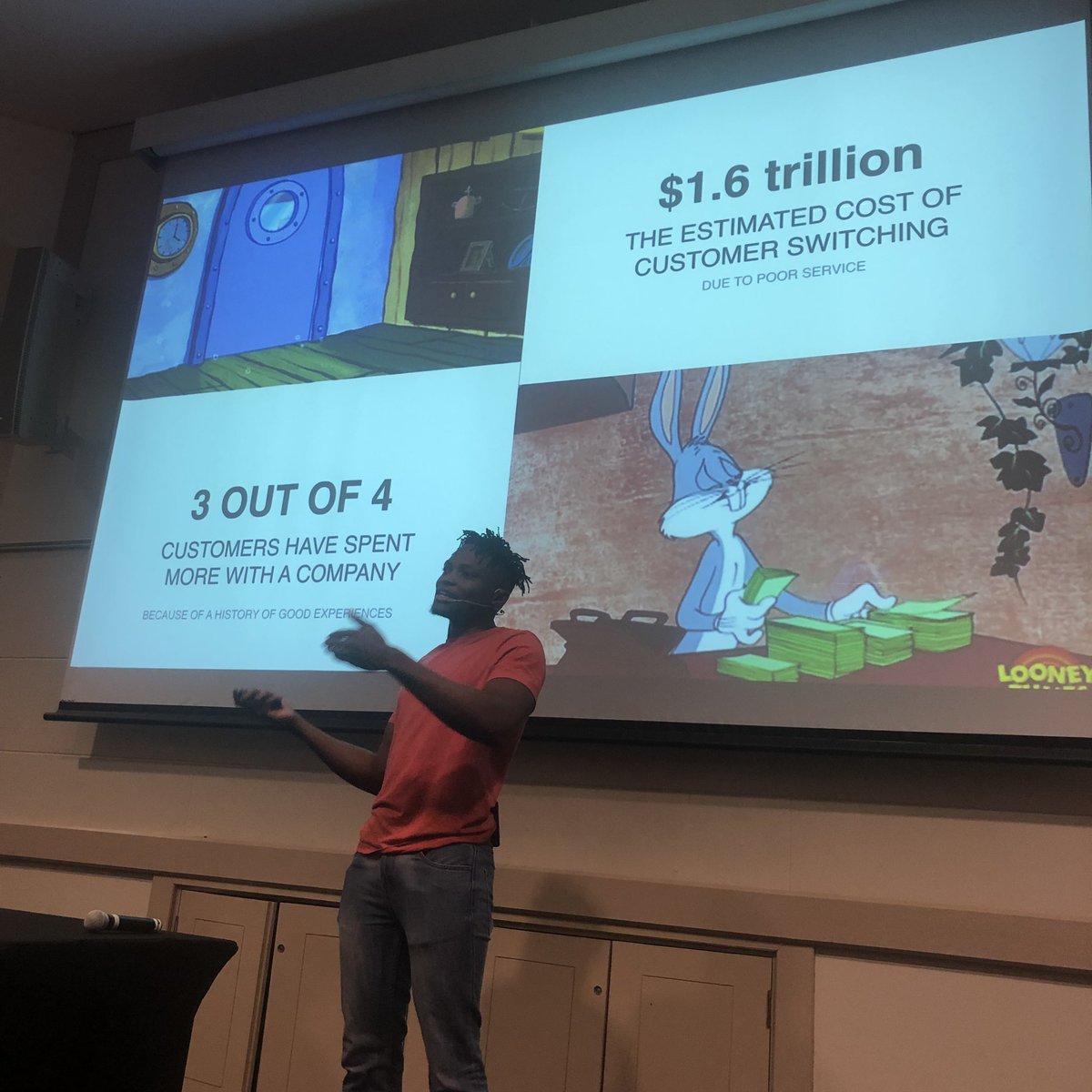 chantallailvaux's tweet photo. @ux_anonymous great talk! Thank you for sharing #UXCpt18 https://t.co/Y9FrwUJLRg