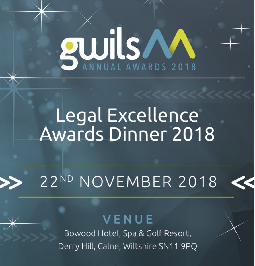 TannersLaw's tweet photo. The GWILS Legal Excellence Awards 2018 take place this evening, Thursday 22 November. Our own Alice Fitzgerald is shortlisted for an award as is the Wills, Trusts &amp; Probate team. https://t.co/n0a4qf3enf 

For more details see: https://t.co/AjEOwUaY4M https://t.co/mdRyN1z3oC