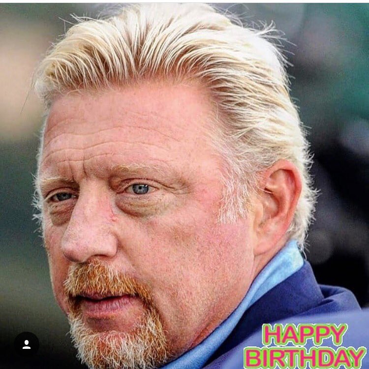 TheBorisBecker's tweet photo. Many thanks to ALL the birthday wishes today! Didn’t know I had SO many friends... 51 https://t.co/SZp3fvjEFh