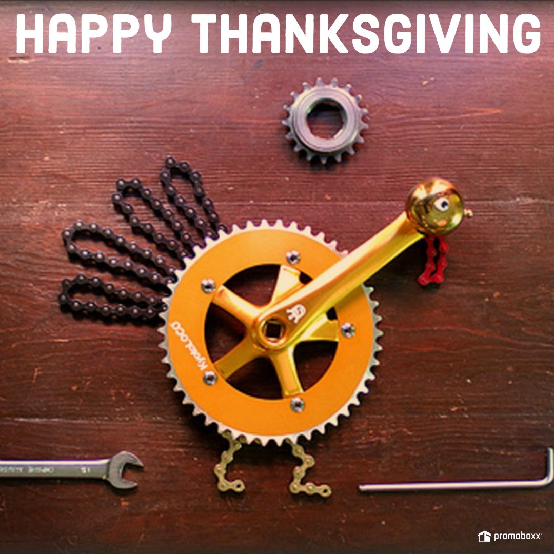 PVDbicycle's tweet photo. Happy Thanksgiving from our families to yours. #cranksgiving https://t.co/pGvVUxSnen