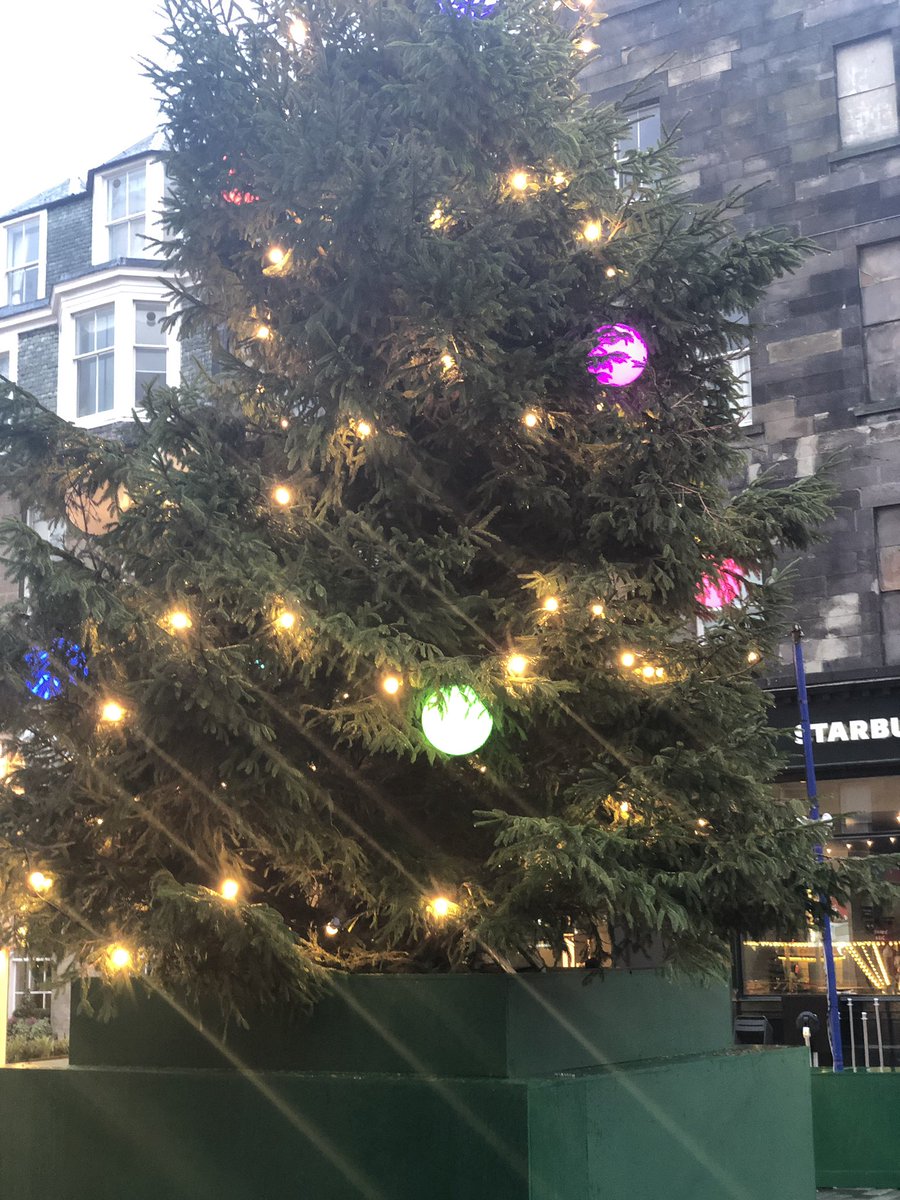 “All I want for Christmas is...”  #Thankful #XmasSpirit #XmasMarket #HappyThanksgiving2018 #XmasTree #Edinburgh #Capital #Scotland #CityofCulture #CityofIdeas #CityofArt  #CheveningJourney #IamThankful