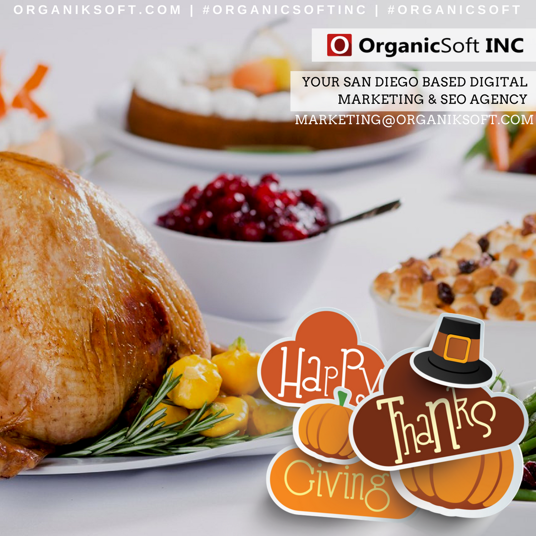organicsoftinc's tweet photo. Happy Thanksgiving! 🎉
#OrganicSoftINC #Thanksgiving https://t.co/XnJlVDknG8