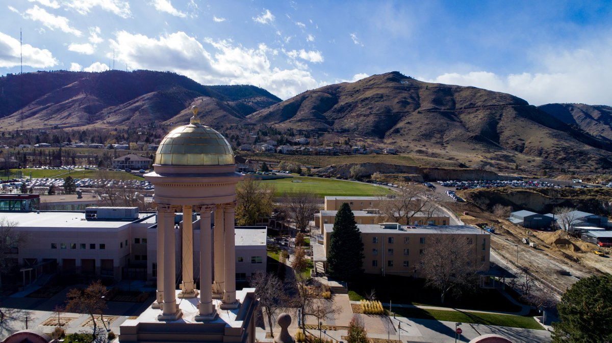 MinesAdmissions's tweet photo. Happy Thanksgiving from Colorado School of Mines!  We're thankful for the incredible location, extraordinary students, and dedicated faculty that make up our school! #Thankful #HappyThanksgiving #WhyMines https://t.co/I1aeSK1nj1