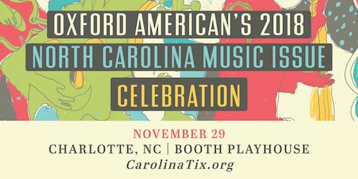oxfordamerican's tweet photo. Charlotte friends, there are still tickets available for the Statewide Singing Circle at Booth Playhouse @BlumenthalArts next Thursday! Purchase your tix at the link to celebrate our North Carolina Music Issue with a great show! #RaiseUpNC #Issue103 https://t.co/Fy3jxwH5Uf https://t.co/pJNQDeNeDO