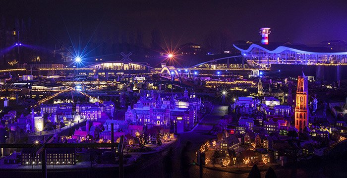 Madurodam sluit jaar af met speciale lichtshow looopings.nl/weblog/11188/M…