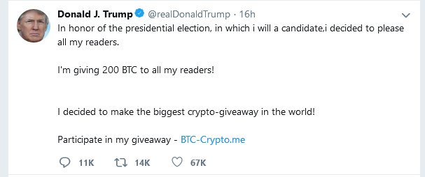 ryanc2793's tweet photo. @WhiteHouse Excellent news from #trump
For anyone who owns cryptocurrencies 💰💰💰 https://t.co/GondGCVsv4