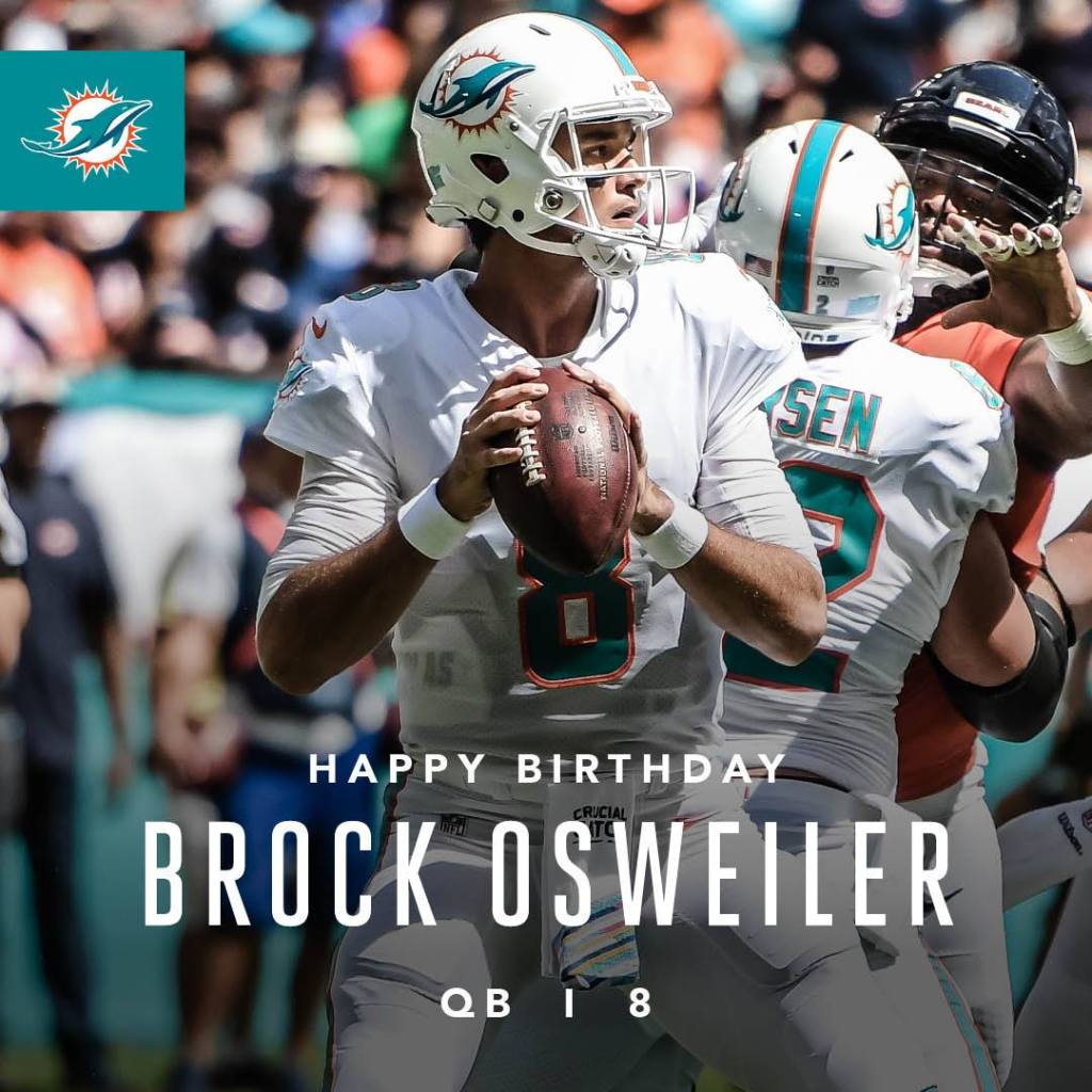 Happy Birthday, Brock Osweiler!  