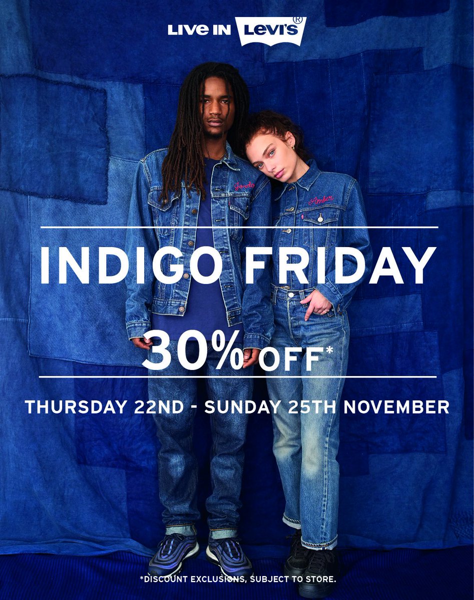 indigo friday levi's