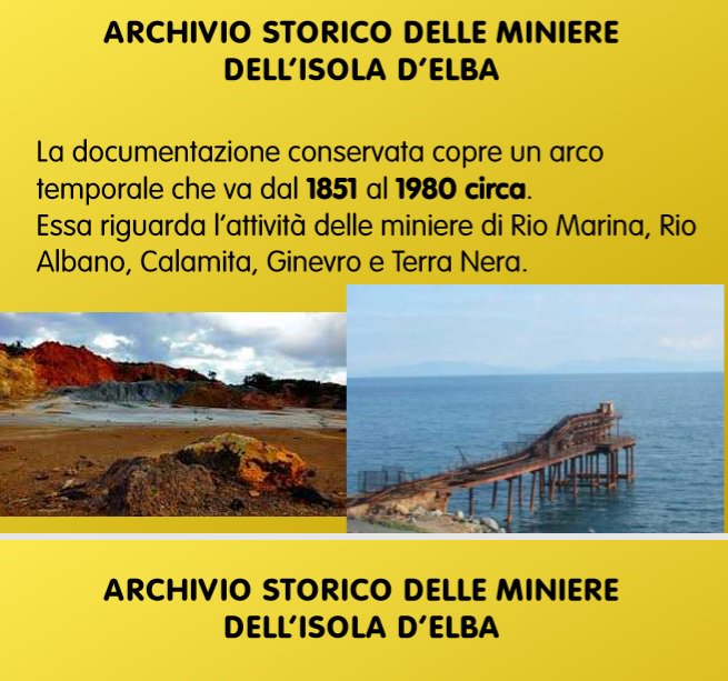 E' in corso il censimento dell'archivio storico delle miniere dell'isola d'Elba.
#Parcominelba #Elbadascoprire #Isoladelba 
facebook.com/parcominelba/p…