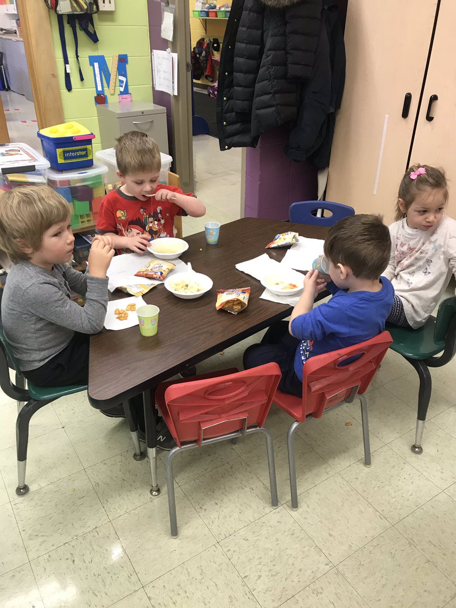 MissMaryPreK's tweet photo. Thankful for my little turkeys! Our kids making stone soup this week! #HappyThanksgiving2018 #ELCPenguins https://t.co/j6TfYAcIEd