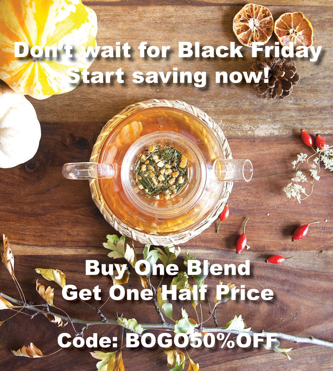 BLACK FRIDAY STARTS EARLY! Remember, HALF of the PROFIT made this month will be DONATED to DIABETES UK. alchimiethe.co.uk 
So support a small business and a good cause, shop shop shop!
#tea #natural #lifestyle #teaisnotboring #blackfriday #blackfridaydeals #blackfridaysales