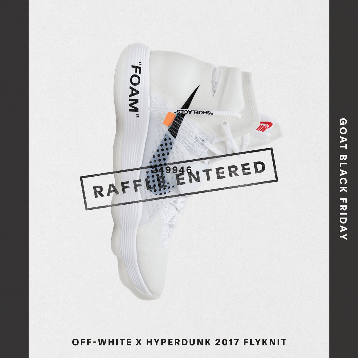 OhioFits's tweet photo. Enter the #GOATBlackFriday Raffle for your chance to win the most coveted sneakers and other prizes. @goatapp https://t.co/oEJqIH6QCS https://t.co/W4wWbdZEnv