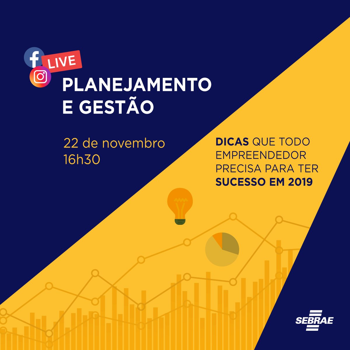 sebrae_ma's tweet photo. #LiveSebrae Ei, empreendedor! Aprenda o que fazer para o seu negócio crescer e se manter competitivo em 2019. Vamos conversar com o especialista do @sebrae, Ênio Pinto + https://t.co/GyIhjgmWTI