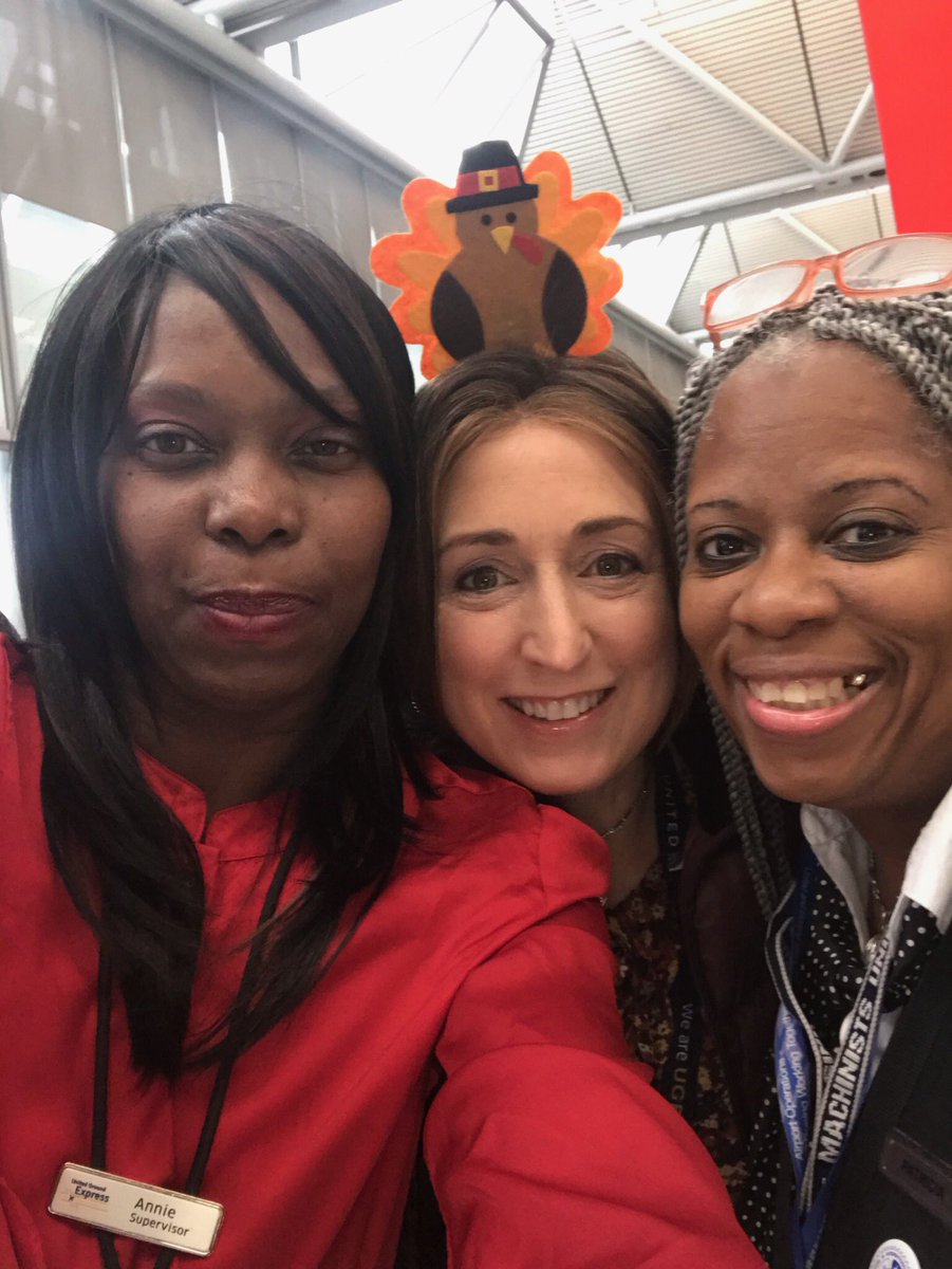 Happy Thanksgiving from ORD! @weareunited #beingunited