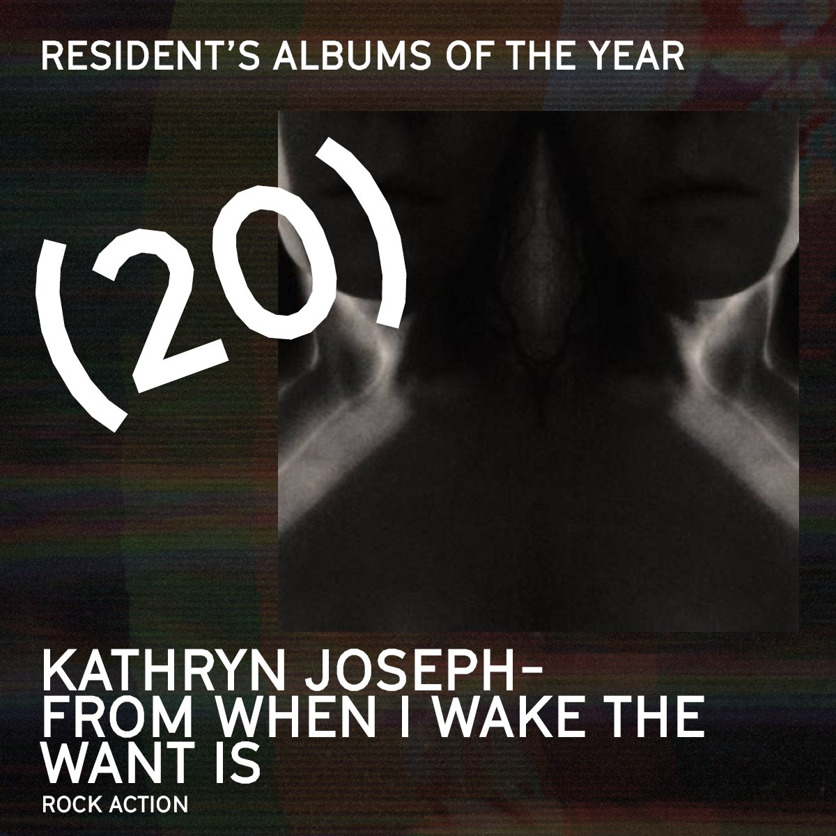 #ResidentAlbumsOfTheYear2018 #20

<a href="/kathrynjoseph_/">kathryn joseph</a> | From When I Wake The Want Is | <a href="/rockactionrecs/">Rock Action</a>

Clear LP / CD
+ exclusive tote bag
bit.ly/2zQM8A9

Why we 😍:
An otherwordly &amp; unbelievably affecting sophomore, layered with delicacy to achieve a quiet magnitude.