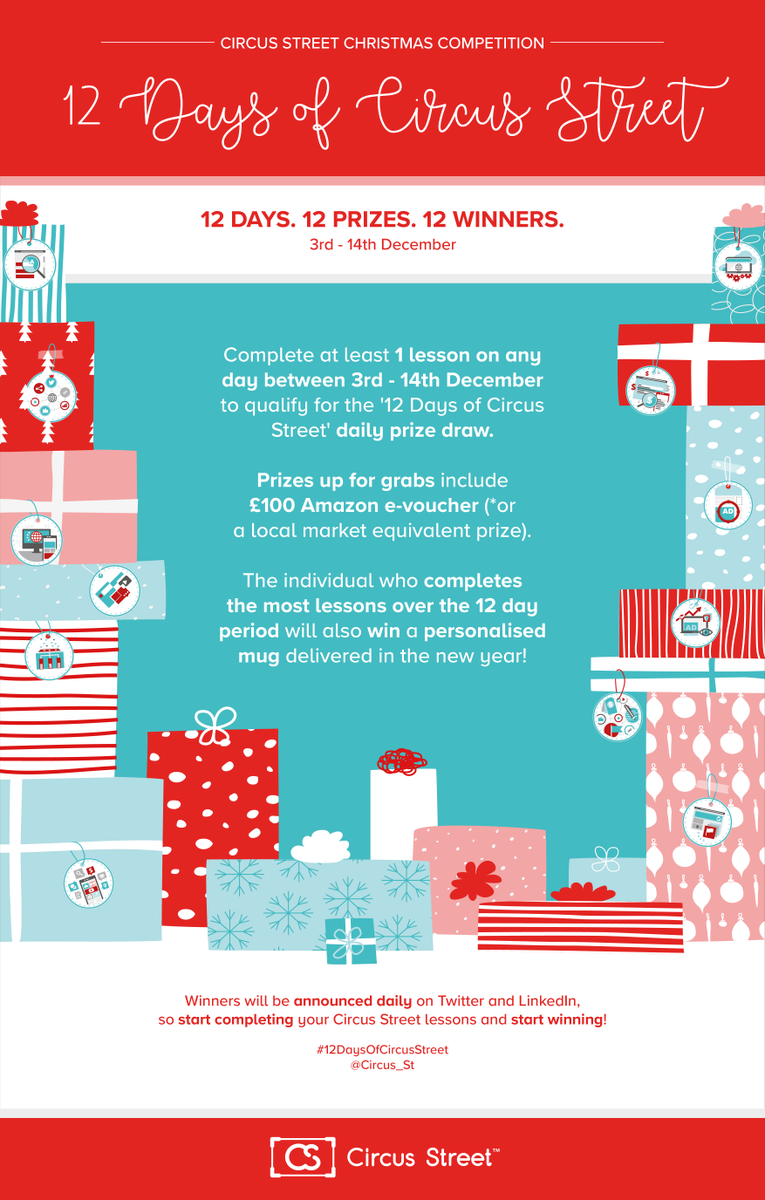 Circus_St's tweet photo. December is round the corner..... and that means our #12DaysofCircusStreet competition is on the way too! https://t.co/mgKqLEICb5