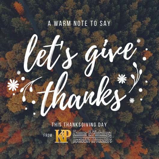 kpattorney's tweet photo. Happy Thanksgiving from our family to yours.  #Thanksgiving #kpattorney https://t.co/tumZoy0dcH