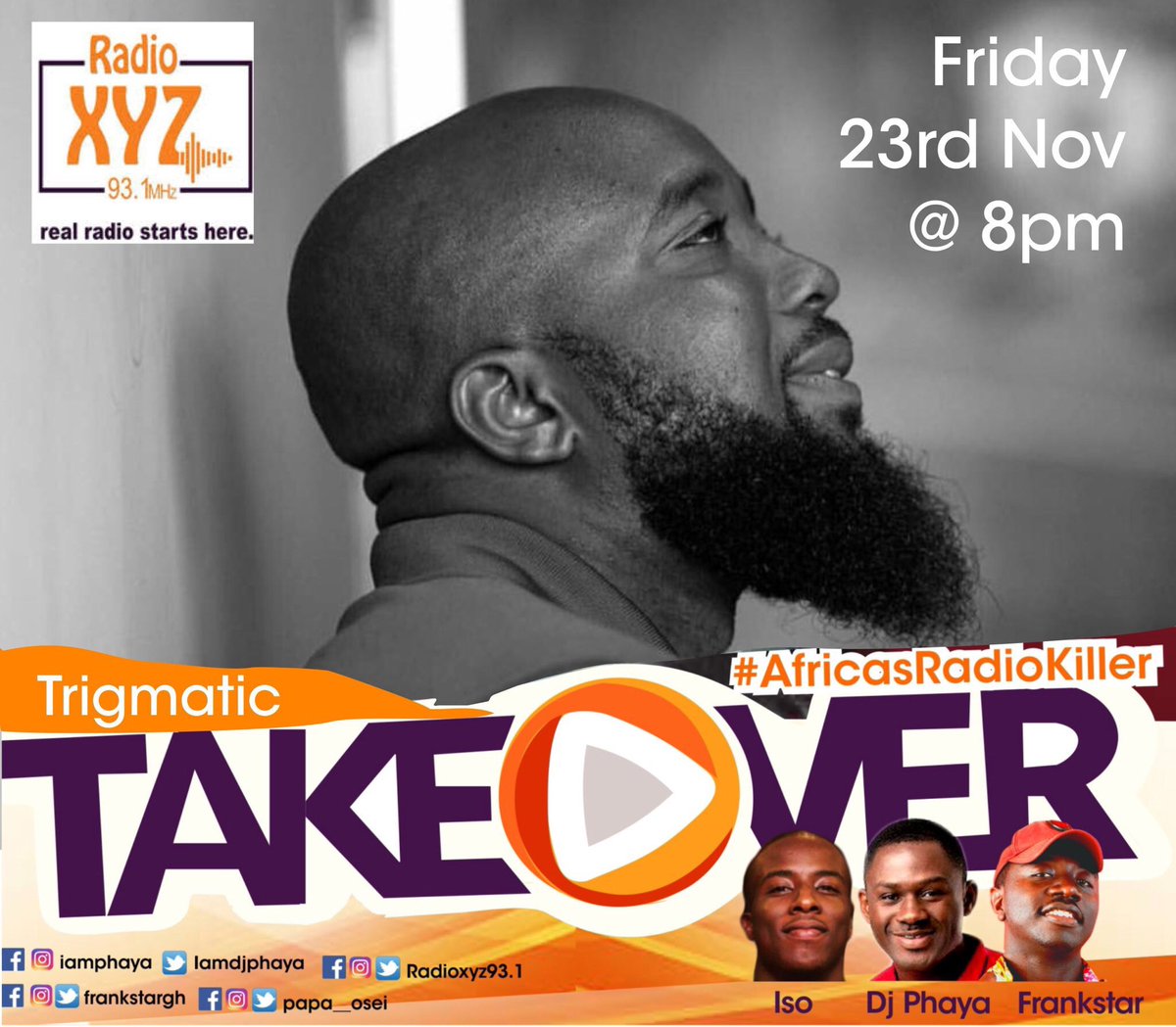 seth_success5's tweet photo. Tomorrow we on🙌🏾 Don’t miss it🙅🏾♂️ #Somethingdey with Champ @trigmaticrocks Let’s go #MaticWorld #MaticMusic @khem_khelly what u say https://t.co/0Sioyvba1U