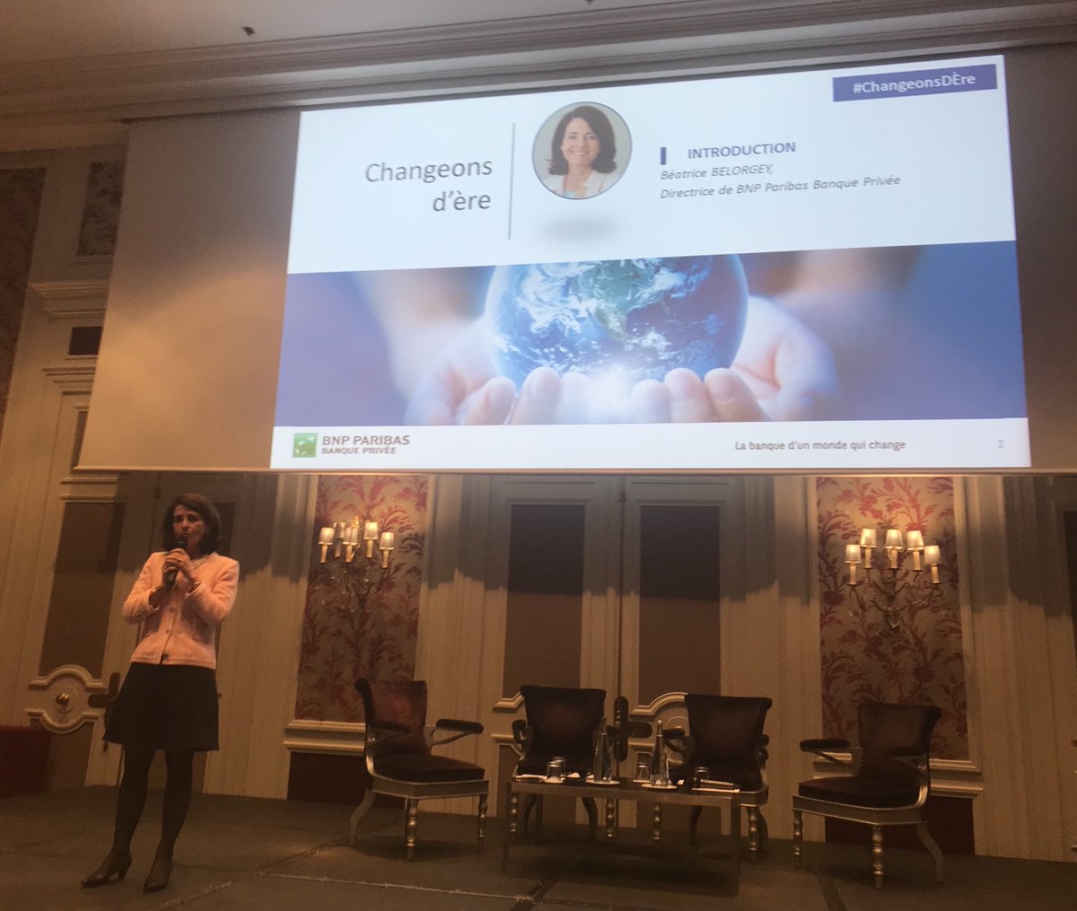 LeCercleWealth's tweet photo. « Au-delà des pouvoirs publics, l’entreprise a un rôle à jouer face aux limites de la planète. Elle est même une solution », Béatrice Belorgey, directrice de @LeCercleWealth #ChangeonsDÈre https://t.co/MbsuJnbPM4