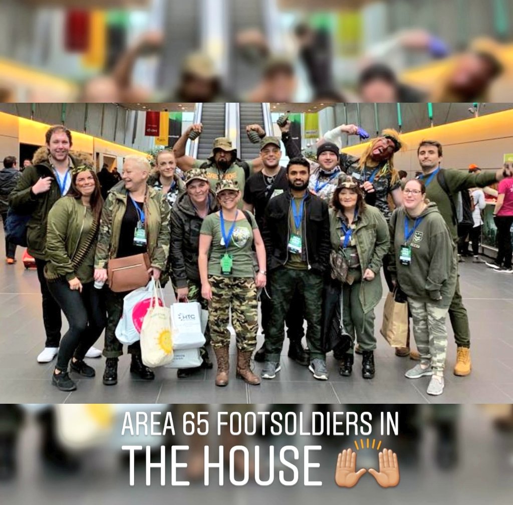 DRoMeOG's tweet photo. #Soldiers of #Area65 invading the @holland_barrett conference #Part2/4 #nowhandb #Hollandandbarrett #Army #Theme #War #ThisIsWar #Invasion https://t.co/G2yJSGHHiG