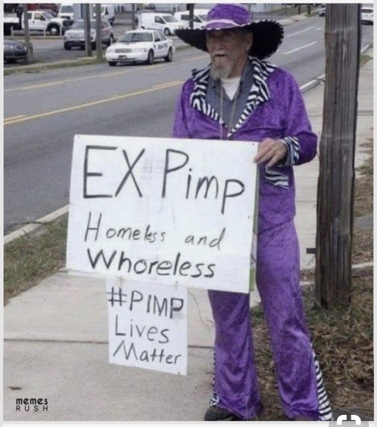 Image result for ex pimp homeless and whoreless