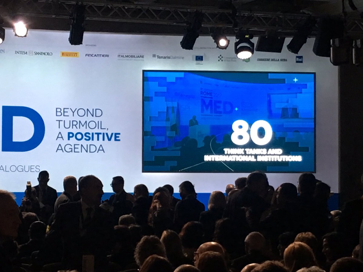 emmevilla's tweet photo. We are ready!
Starting soon, @ispionline’s flagship conference #MED2018.
#Migration is featured among tomorrow’s topics, while today’s discussions revolve around security in the Mediterranean region.

You can follow the event LIVE here:
https://t.co/3UgG8pvKLQ https://t.co/nmLjODFJXS