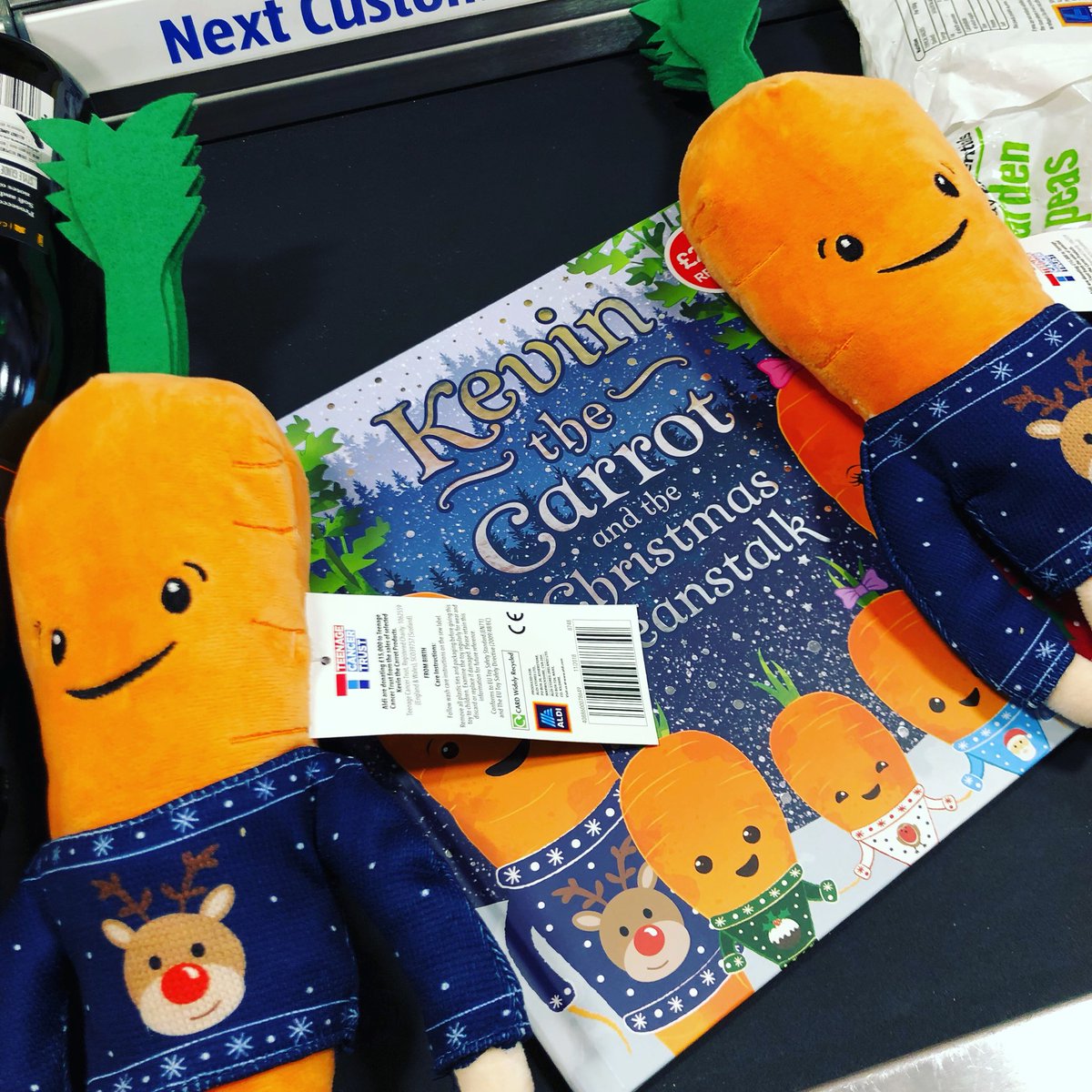 Hope the kids are as chuffed as me 🤣 #KevinTheCarrot #Aldi