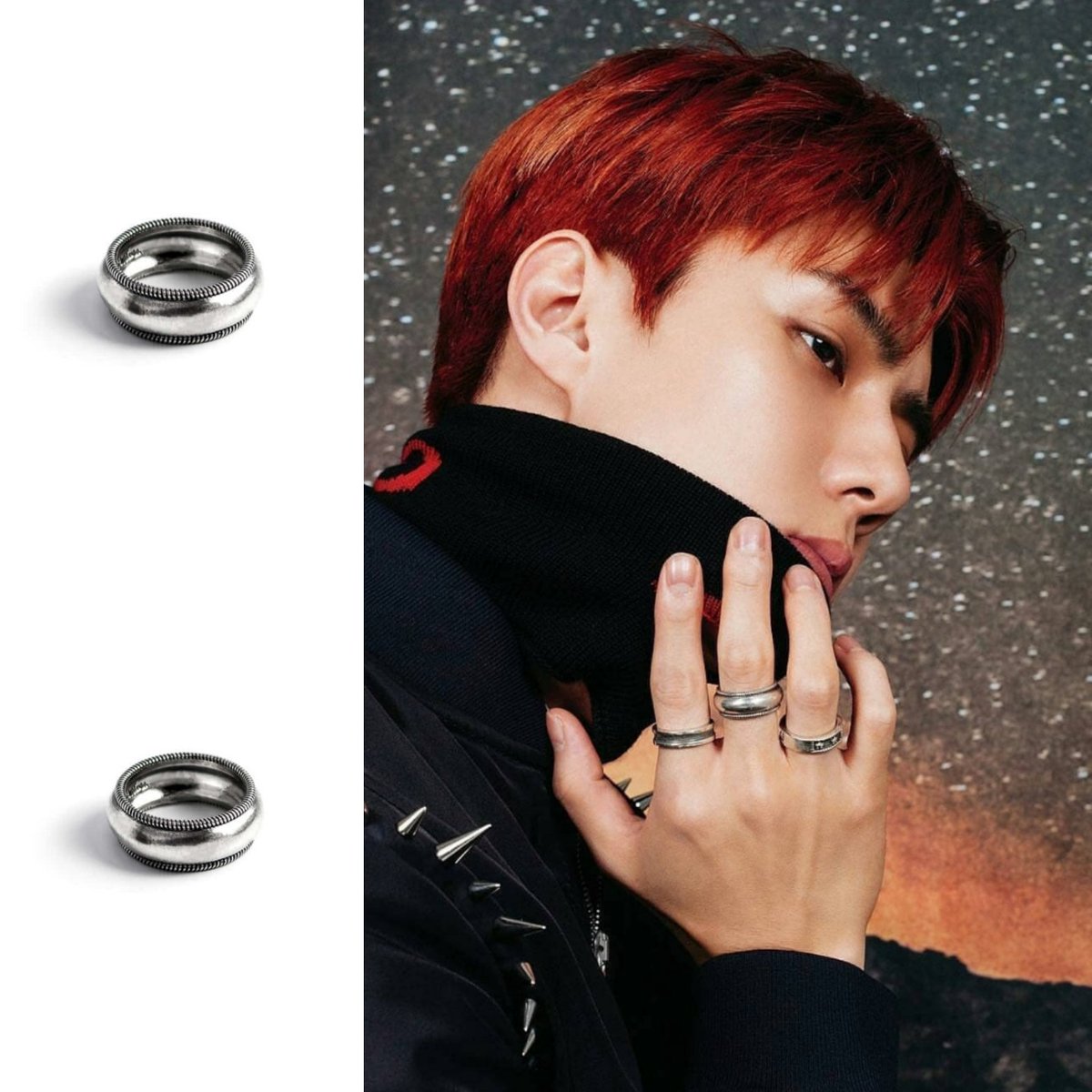 Avventura9's tweet photo. #엑소 #오세훈 #EXO #세훈 #아벤투라 #AVVENTURA #ring #반지 #착용 #앨범자켓 https://t.co/BzKTbkwwmM