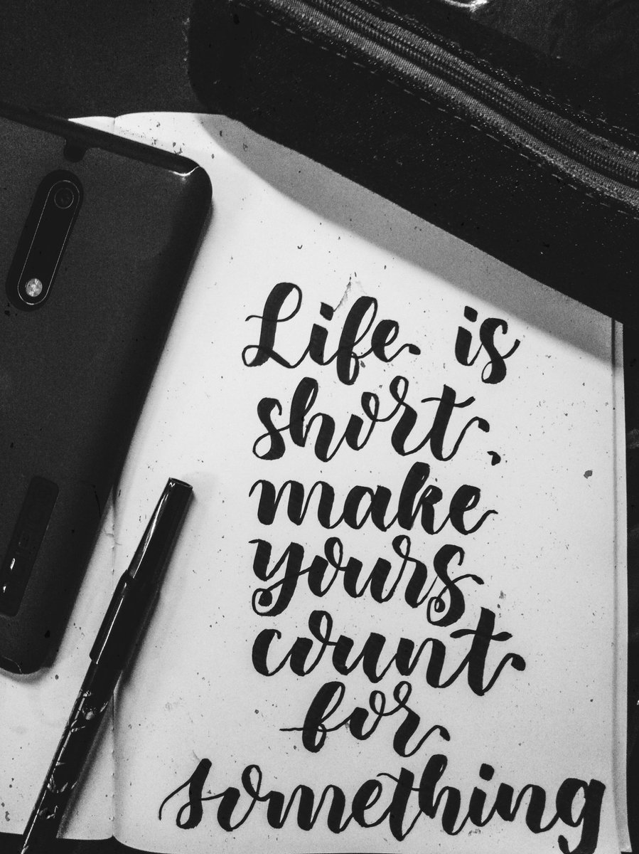 ewicamay's tweet photo. calligraphy is ❤ https://t.co/zO3qt18RnA
