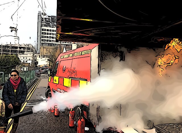 FireTrainingRaj's tweet image. Another large group of #NHS #FireWardens attended  #Training this morning in #Brighton. It was a little bit chilly but nice in the #sunshine.