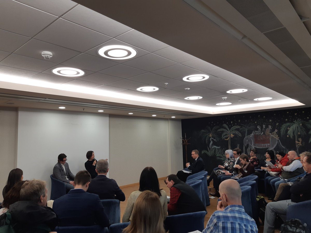 interregeurope's tweet photo. After Manchester, we continue today our series of #policylearning workshops in Bucharest at the National Library of Romania. #environnement #natural_heritage https://t.co/teKjegyBm5