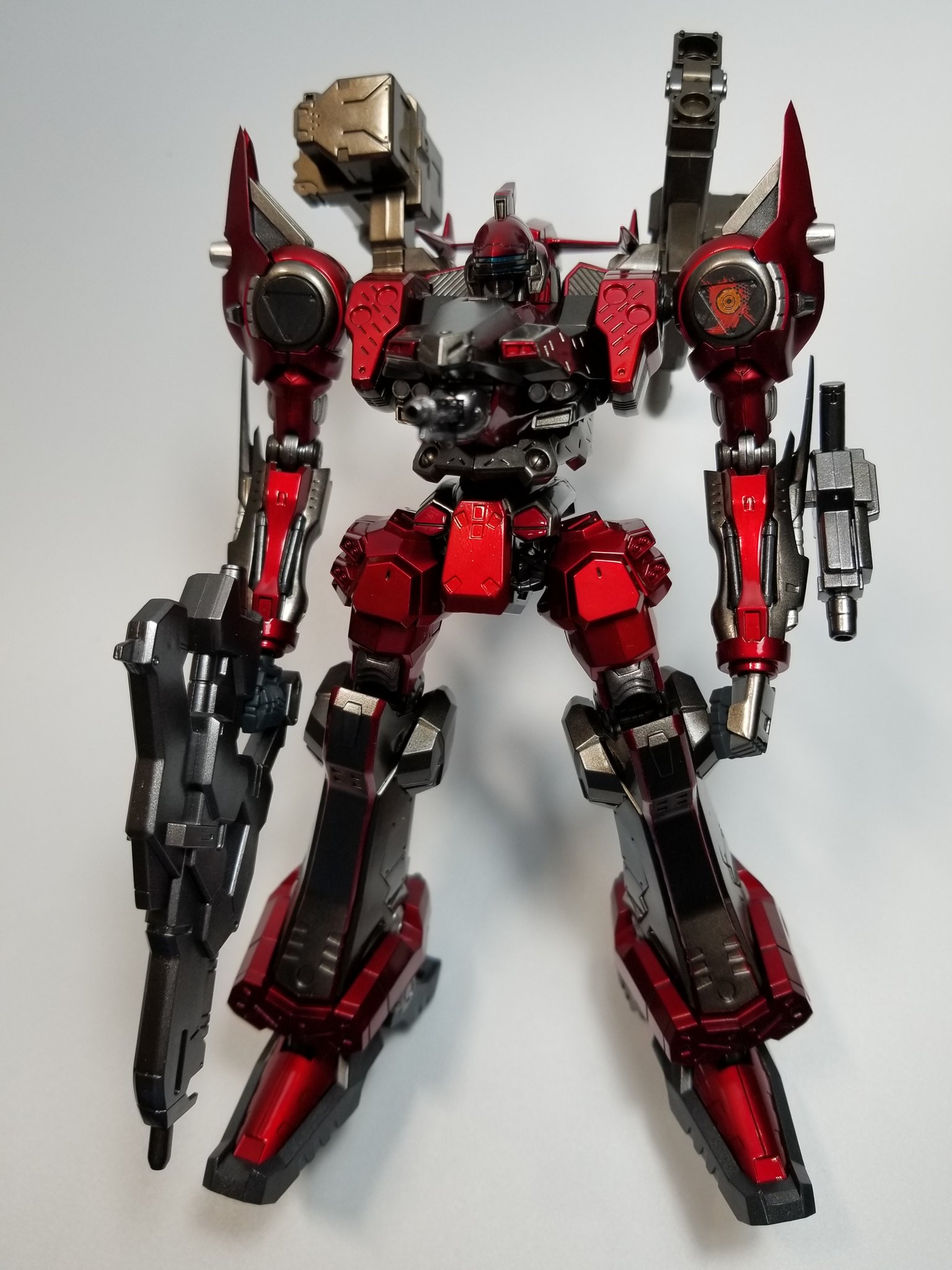 かひろ 今月作ったプラモ晒そうぜ アーマードコア ナインボール アーマードコア ナインボールver 完成しました 金属感をテーマに作りました T Co 4wjfz16b0k Twitter