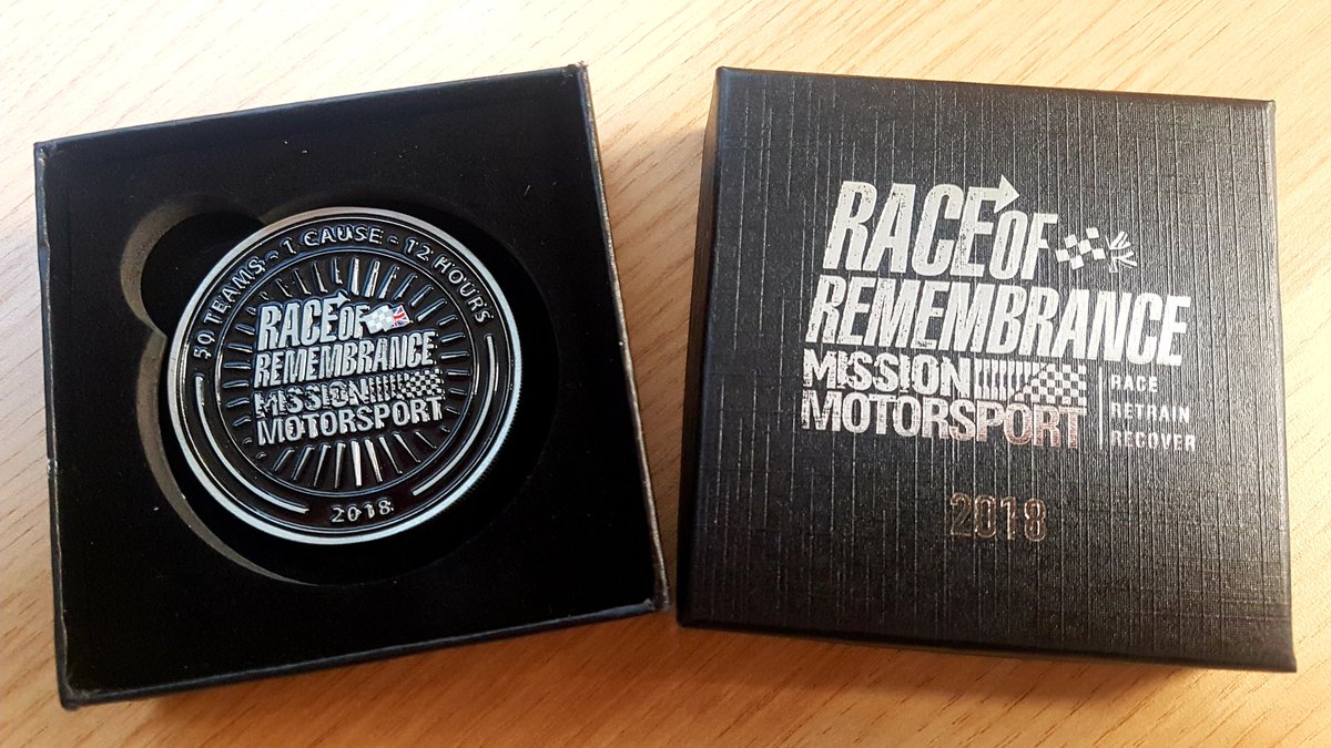 MM_RoR's tweet photo. We have a limited number of #RoR18 tshirts (at £25) and commemorative coins (at £10).
To order yours please email Joey at @Missionmotorspt HQ on mj@missionmotorsport.org for immediate dispatch.
Lovely stocking fillers for all the family! https://t.co/RXLqS5OqaV