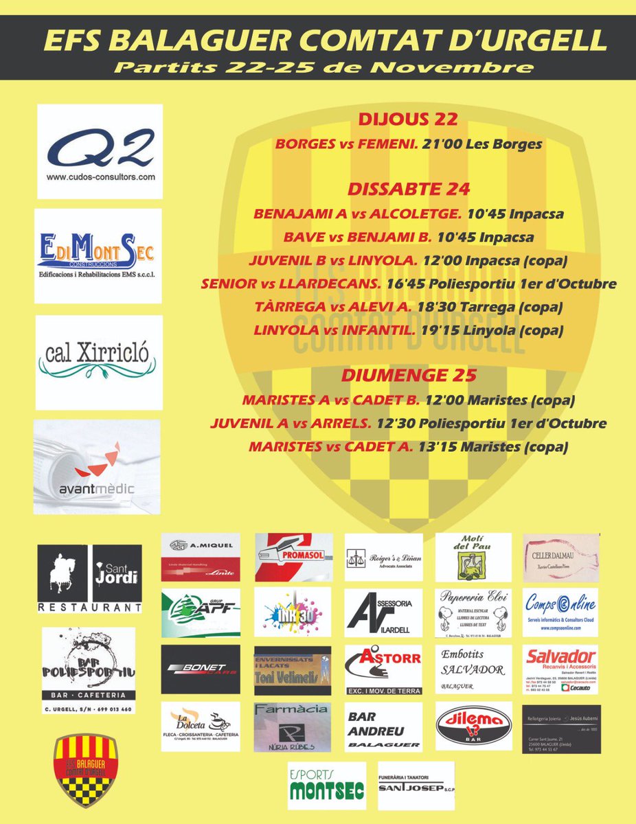 EFS Balaguer Comtat tweet media