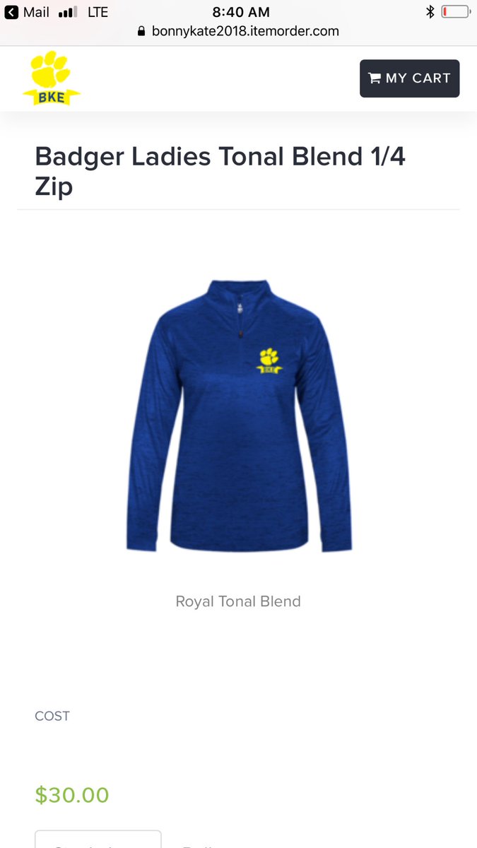 MrsPayneBKU's tweet photo. Pumped about this year’s apparel store.  Get your items today. https://t.co/rTWAtI8p1k https://t.co/mI63GMMsnE