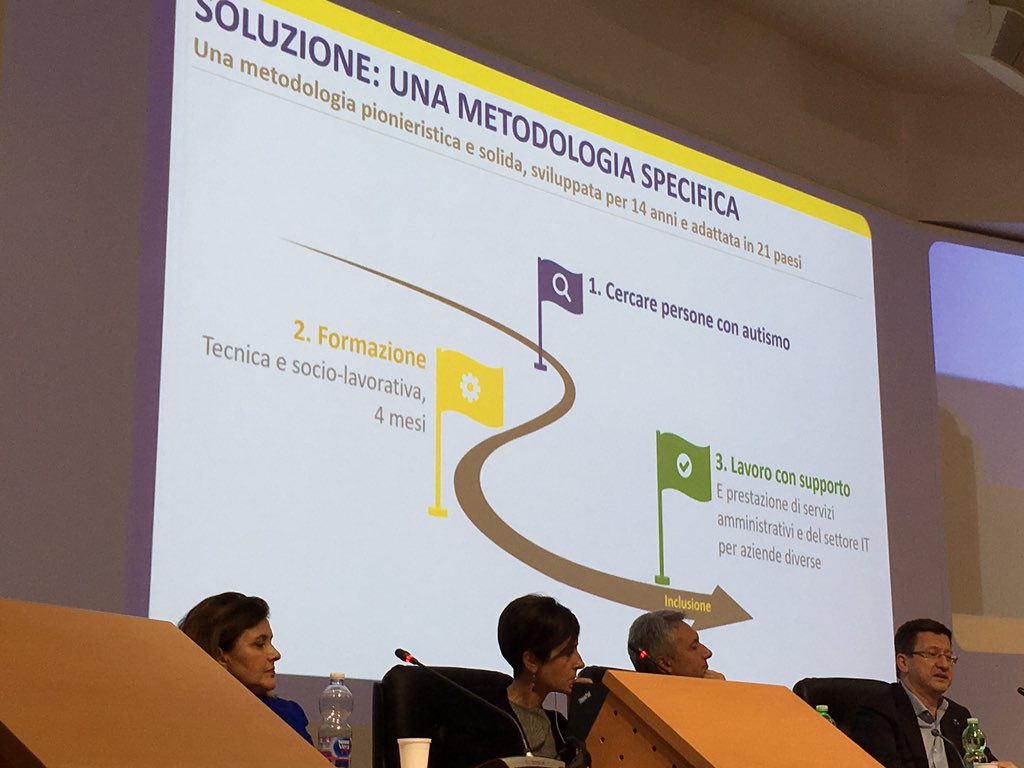Humberto Insolera (@insolerah) on Twitter photo Fransesc Sistach, direttore <a href="/Specialists_Ita/">Specialisterne It</a> evidenzia la formazione e supporto adeguato per ciascuna delle persone con disabilità. Diversità + talenti #autismo #DisabilityDiversityManagement Fransesc Sistach, direttore <a href="/Specialists_Ita/">Specialisterne It</a> evidenzia la formazione e supporto adeguato per ciascuna delle persone con disabilità. Diversità + talenti #autismo #DisabilityDiversityManagement