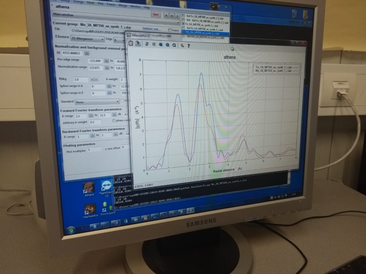 amphibian_eu's tweet image. Our #EXAFS team just had a fruitful week at the #ESRF doing some experiments on #magnetic #ferrites 🧲
@CdeJulian @JenusPetra #BlazBelec #MichelePetra #AndreaFantin