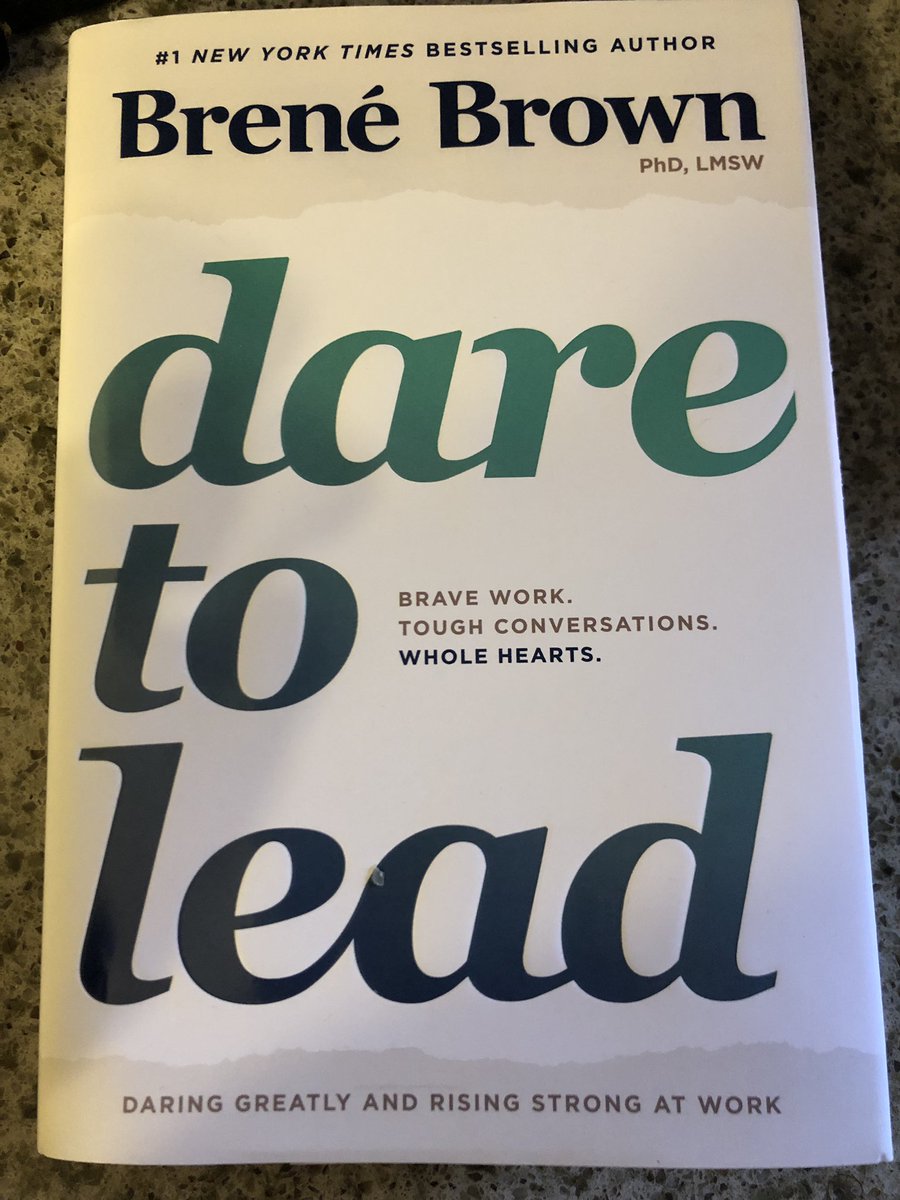 Esmoskowitz's tweet image. Continuing my read of #intentionthebook by @amyburvall  and @WickedDecent and beginning my read of #daretolead by @BreneBrown. ❤️🍗🙌