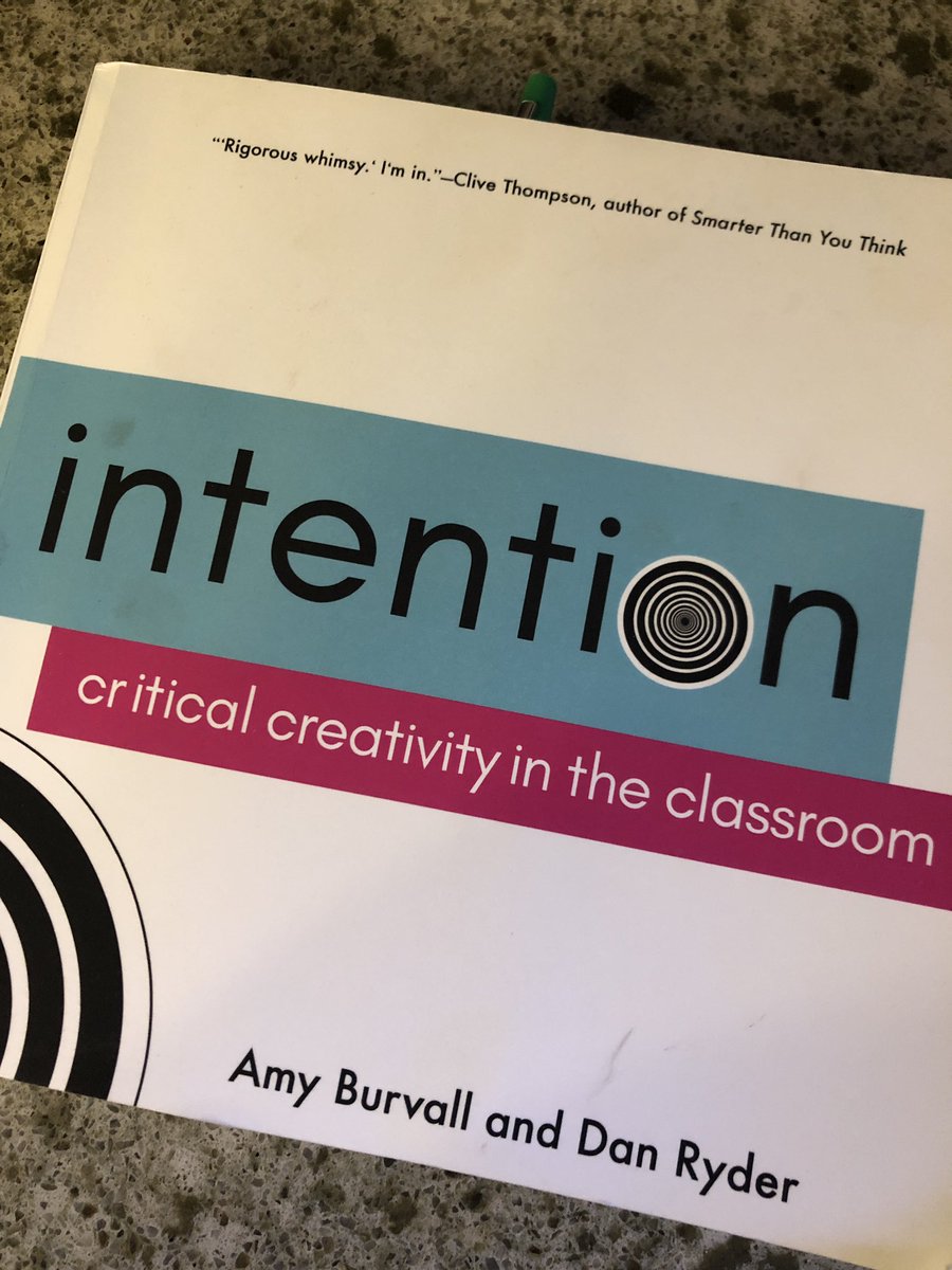 Esmoskowitz's tweet image. Continuing my read of #intentionthebook by @amyburvall  and @WickedDecent and beginning my read of #daretolead by @BreneBrown. ❤️🍗🙌