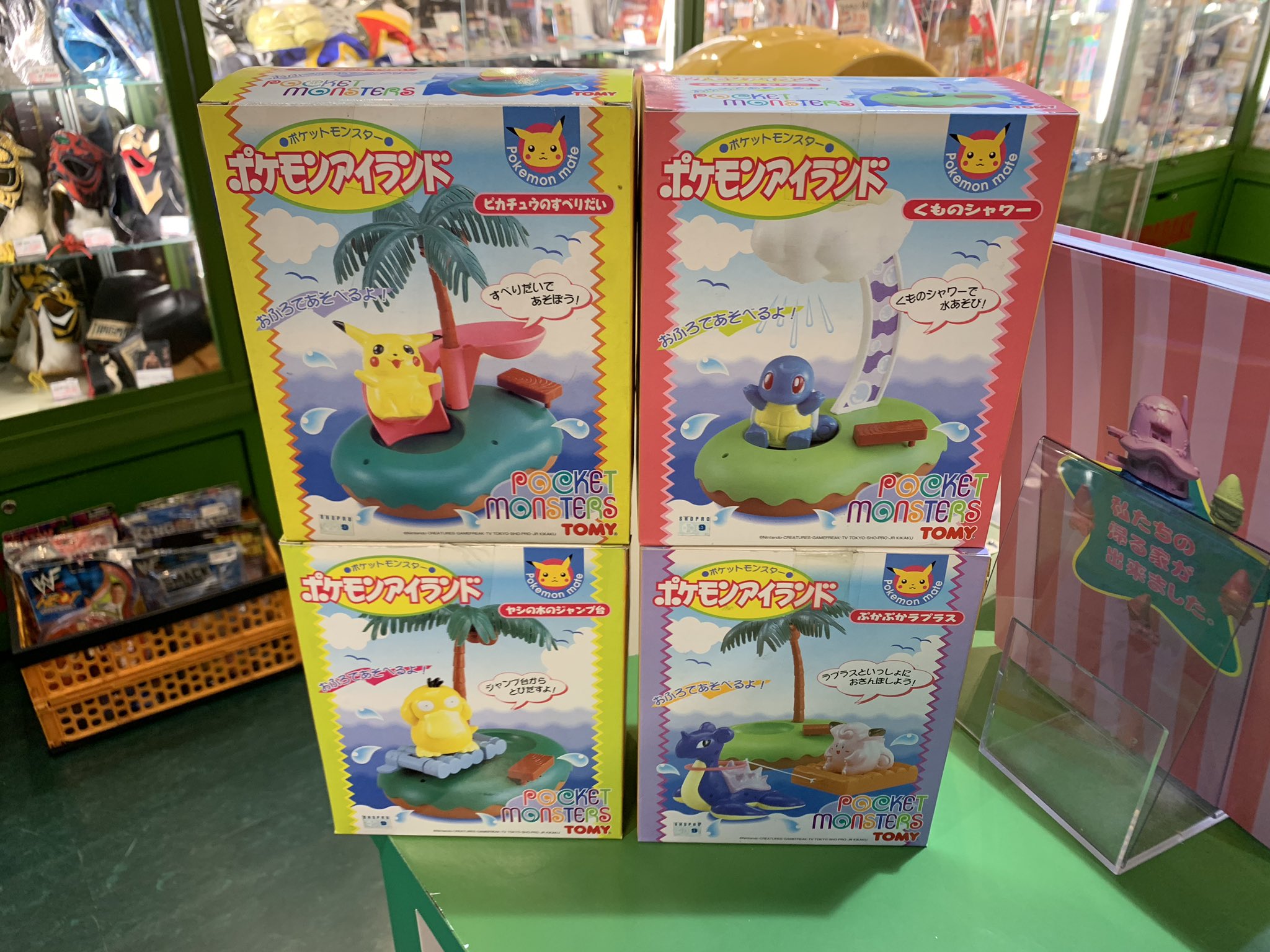 ポケットモンスター　ポケモンアイランドTOMY トミー　　くものシャワー ポケットモンスター ポケモンアイランドTOMY トミー くもの