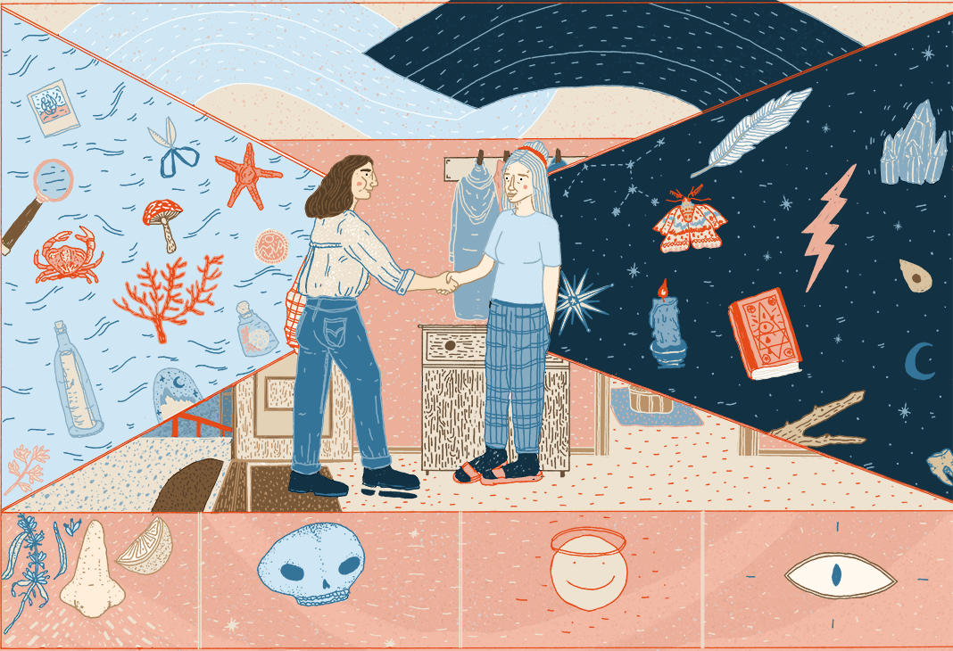 Ja, ich mache Power-Posen vor Vorstellungsgesprächen und manchmal höre ich zur Motivation sogar Enrique Iglesias. Wie sinnvoll das ist habe ich eine Hamburger Sozialpsychologin gefragt. Illustration: Anna Karetnikova fink.hamburg/2018/11/der-er…