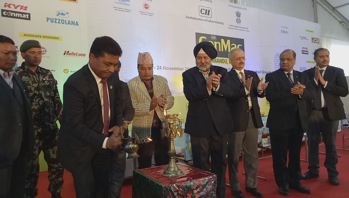 DDNewslive's tweet photo. Nepal's largest exhibition on construction equipment and technology #ConMac2018 begins in Bhaktapur near Kathmandu today
Read More: https://t.co/SwgbgptBlC https://t.co/IgMpec7cBC