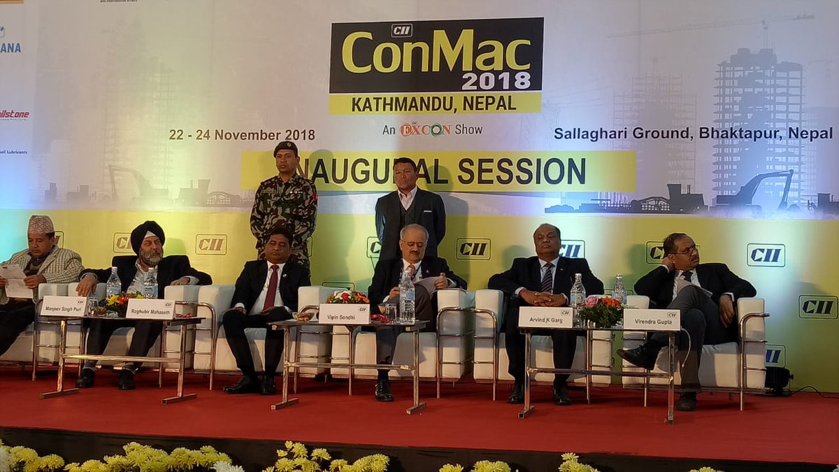 DDNewslive's tweet photo. Nepal's largest exhibition on construction equipment and technology #ConMac2018 begins in Bhaktapur near Kathmandu today
Read More: https://t.co/SwgbgptBlC https://t.co/IgMpec7cBC