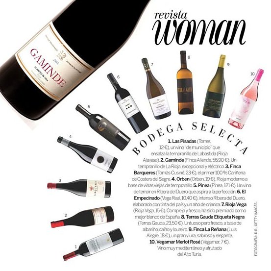 fincaallende's tweet photo. La revista @woman_es elige a #Gaminde como uno de los 10 vinos de una #bodegaselecta y lo califica como #Excepcional y #Eléctrico.
The magazine @woman_es chooses #Gaminde as one of the 10 wines of a #SelectWineries and qualifies it as #Excepcional and #Vibrant. #Congrats!!!! https://t.co/M3LIa2MrhJ