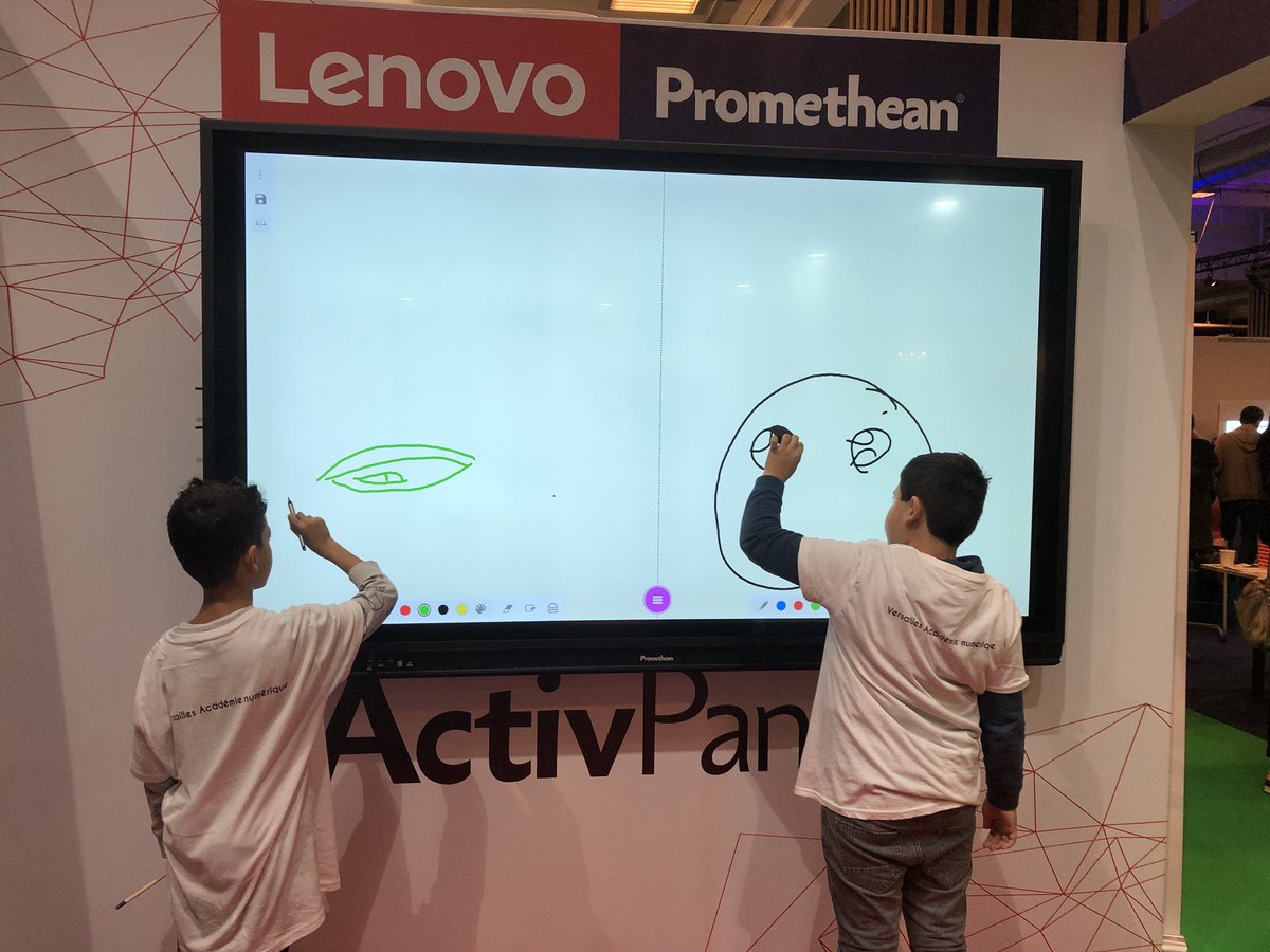 PrometheanFR's tweet photo. Quoi de mieux qu’une prise en main par les élèves ?! #EducatecTice #solutionsinteractives #eni #activinspire #whiteboardapp https://t.co/9zML773Pzy
