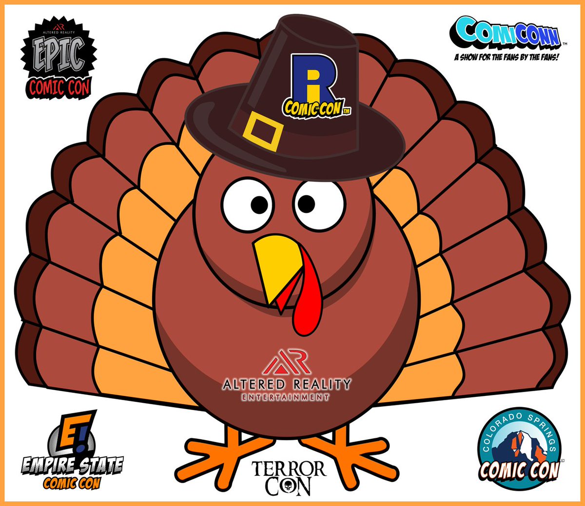 Contropolis_CT's tweet photo. On behalf of everyone at Altered Reality Entertainment, we'd like to wish you and your family, the happiest and healthiest Thanksgiving!
We are so #thankful to have you as a part of our family!
#epiccomiccon #cscomiccon #ricomiccon #comiconn #terrorconri #escomiccon https://t.co/xrr7SDH7a3