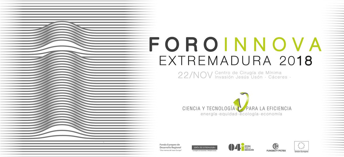 fCIRCE's tweet photo. Mariano Sanz ha impartido una ponencia en @O4innova sobre “Tecnologías para un mundo desenchufado”. El Foro Innova Extremadura 2018 contempla aspectos de innovación, investigación y empresa. #InnovaEx18 #ForoInnova https://t.co/dfFGSagg8d