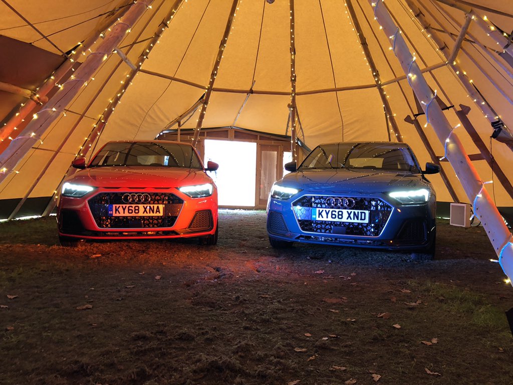 AudiUKPress's tweet photo. A morning spent at @CaffandMac with the all-new Audi A1 Sportback https://t.co/sHy4ew8RVH