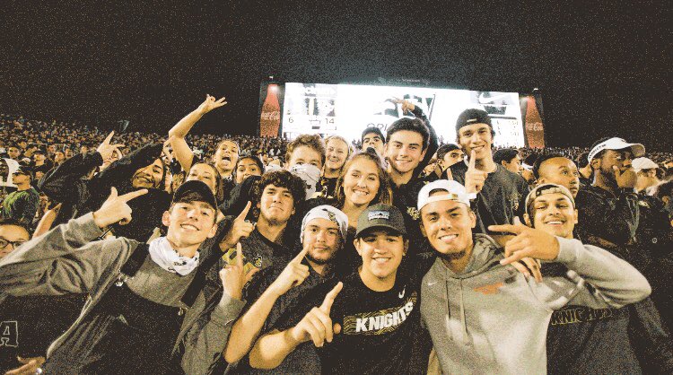 UCFKnights's tweet photo. We’re so thankful to have the best fans in the entire country 💛🖤

Let us know what you’re thankful for 👇 #ChargeOn https://t.co/VeejG9H4fR